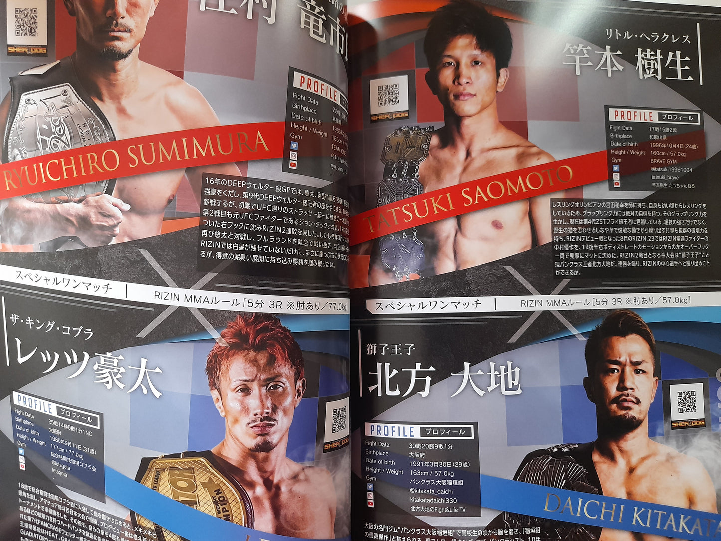 RIZIN Fighting Federation 25 (2020) - Official Event Program [SALE]