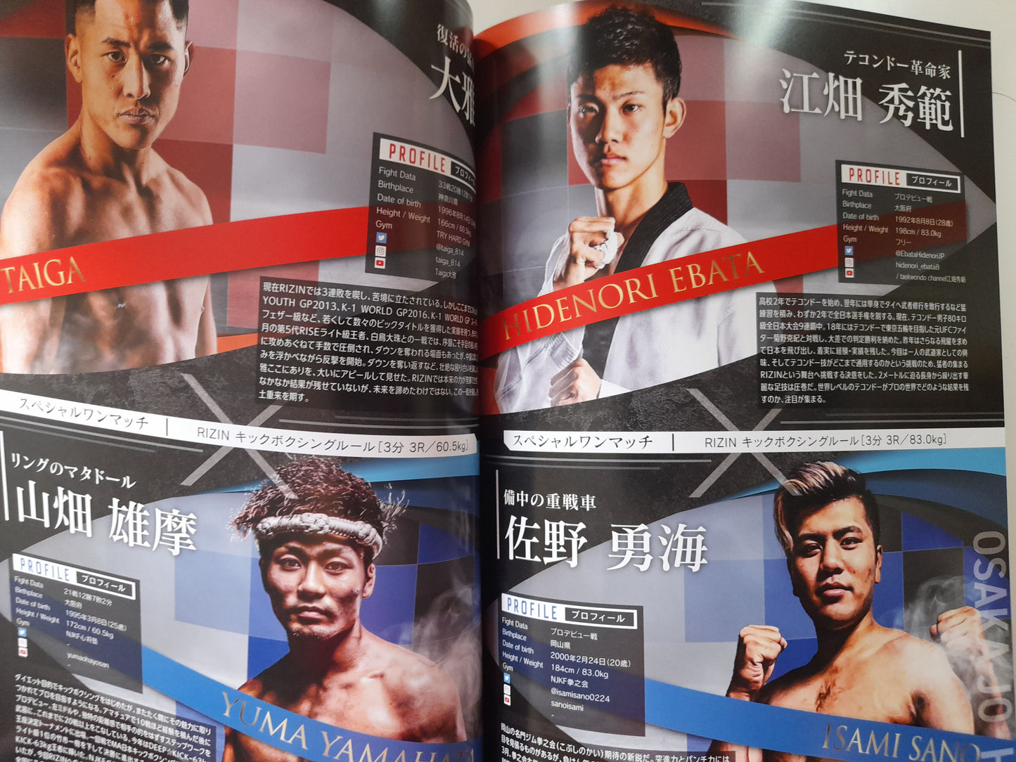 RIZIN Fighting Federation 25 (2020) - Official Event Program [SALE]