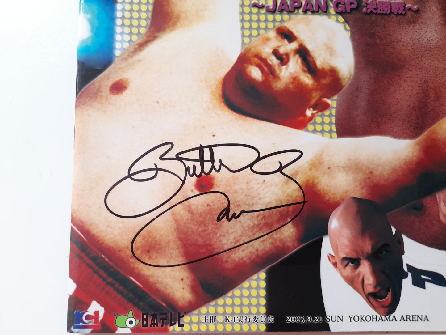 K-1 World Kickboxing - Survival (2003) - Official Event Program [AUTOGRAPHED]