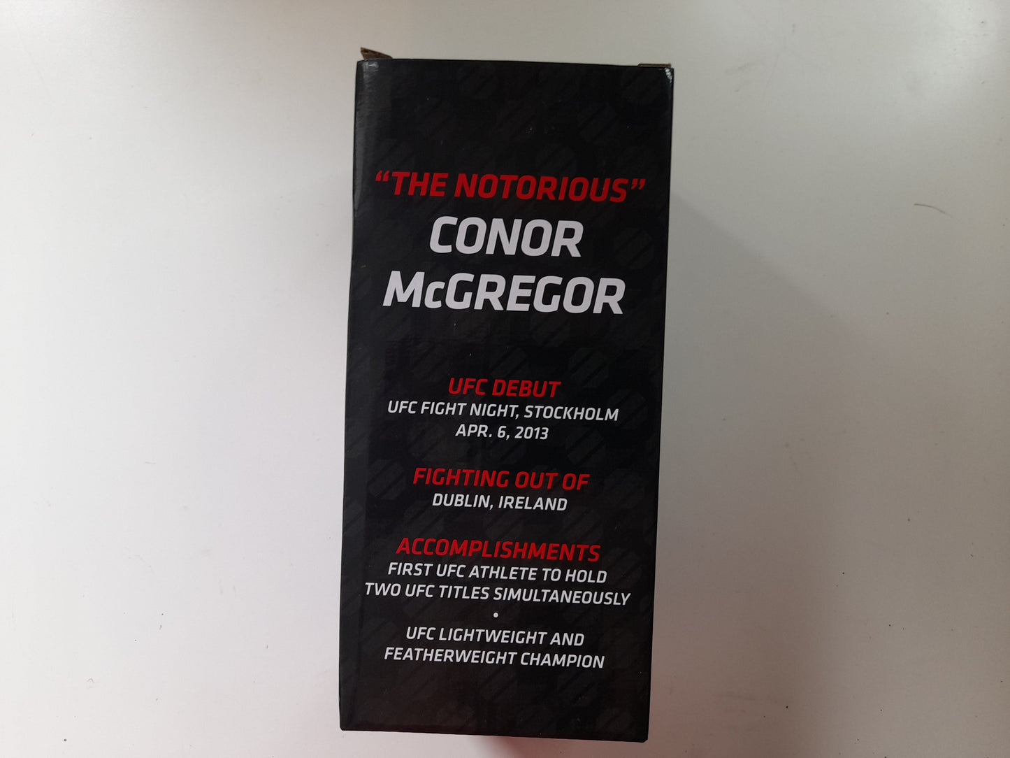 Conor "Notorious" McGregor - UFC Boxed Bobblehead