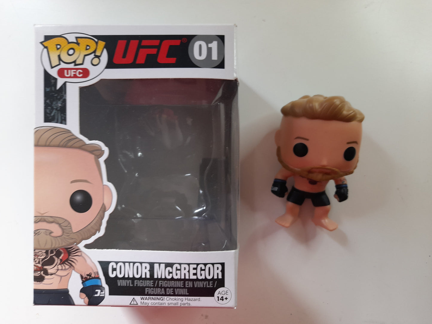 Conor "Notorious" McGregor - Black shorts - Funko Pop Boxed Vinyl Figure