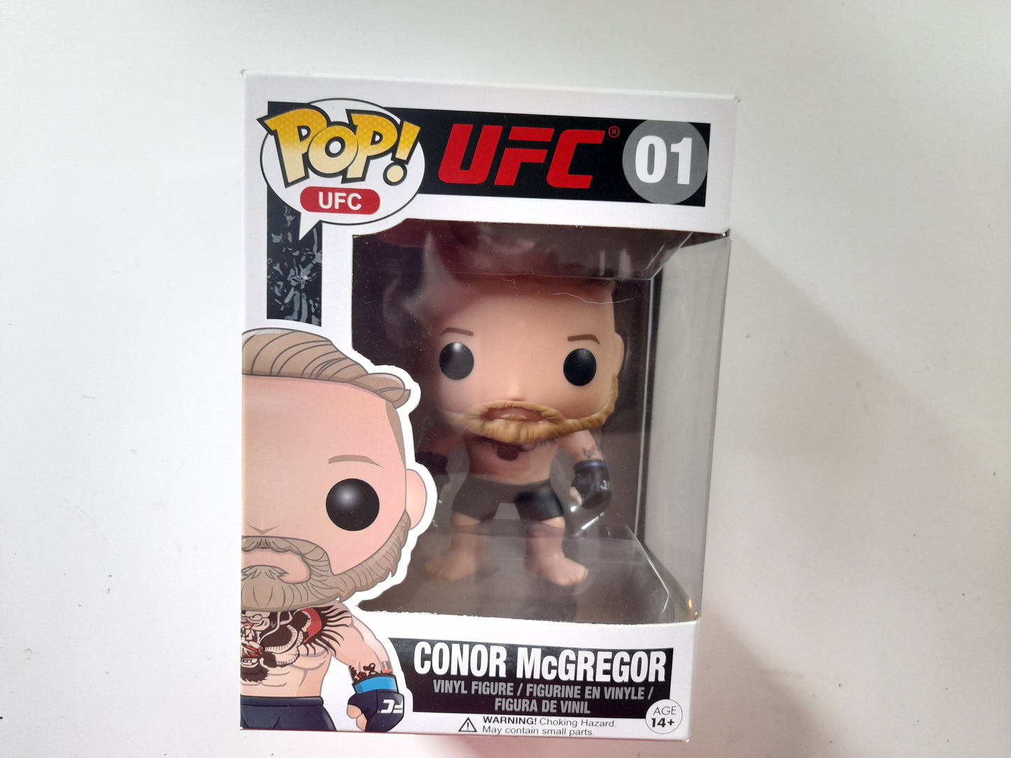 Conor "Notorious" McGregor - Black shorts - Funko Pop Boxed Vinyl Figure