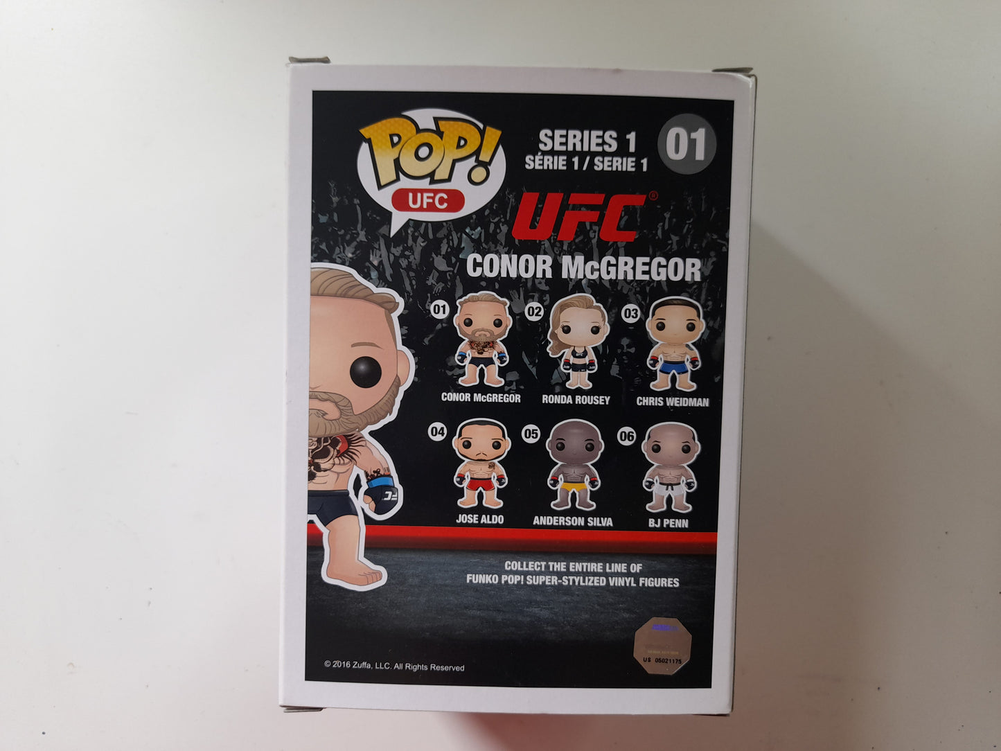 Conor "Notorious" McGregor - Black shorts - Funko Pop Boxed Vinyl Figure