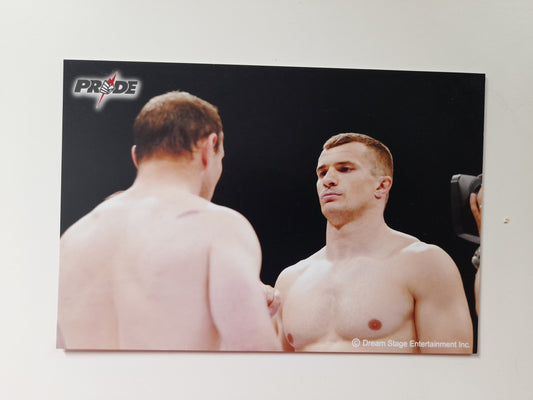 Pride Fighting Championship Official Postcard - Mirko CroCop Vs Igor Vovchanchyn