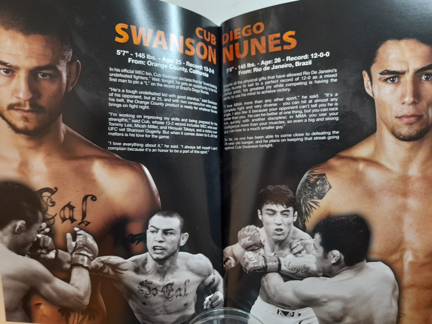 WEC World Extreme Cagefighting 40 - Torres Vs Mizugaki (2009) - Official Event Program