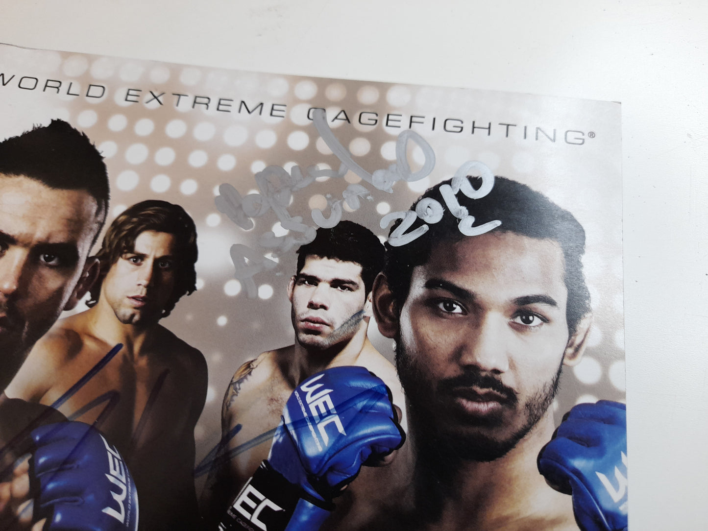 WEC World Extreme Cagefighting 46 - Varner Vs Henderson (2010) - Official Event Program [AUTOGRAPHED]