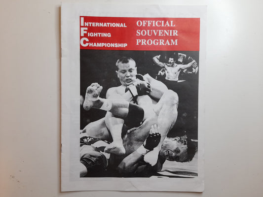 IFC International Fighting Championship 5 - Battle in the Bayou (1997) - Official Event Program