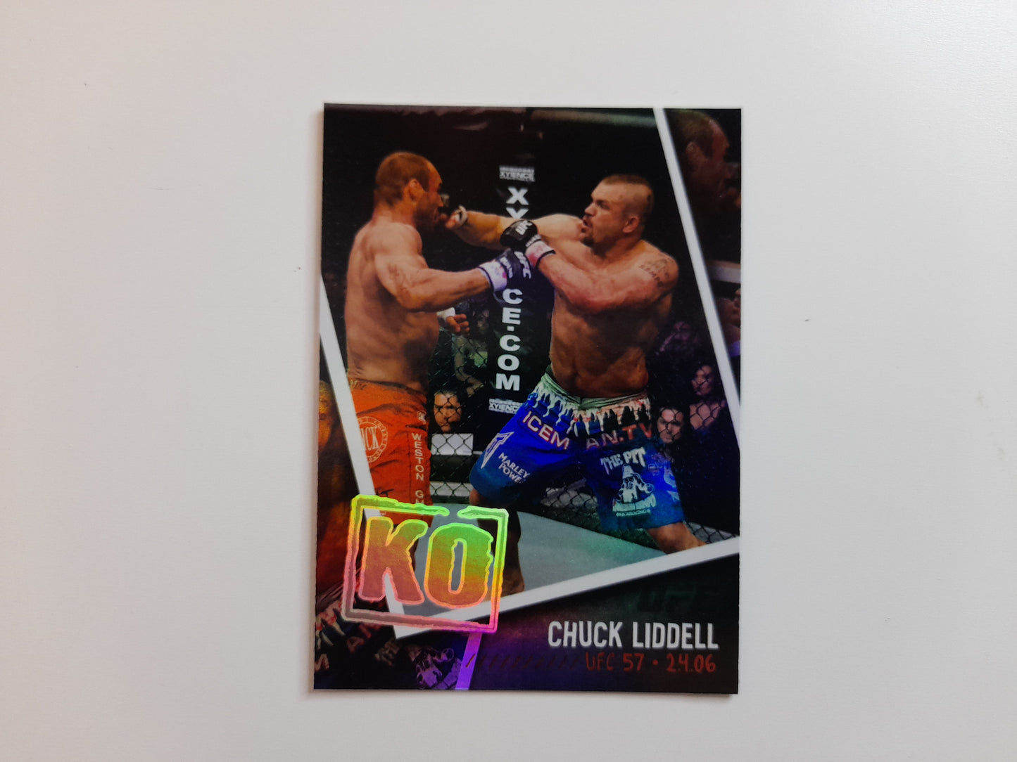 Chuck The Iceman Liddell #PF-2 - Topps Photo Finish 2009 -  Official Trading Card