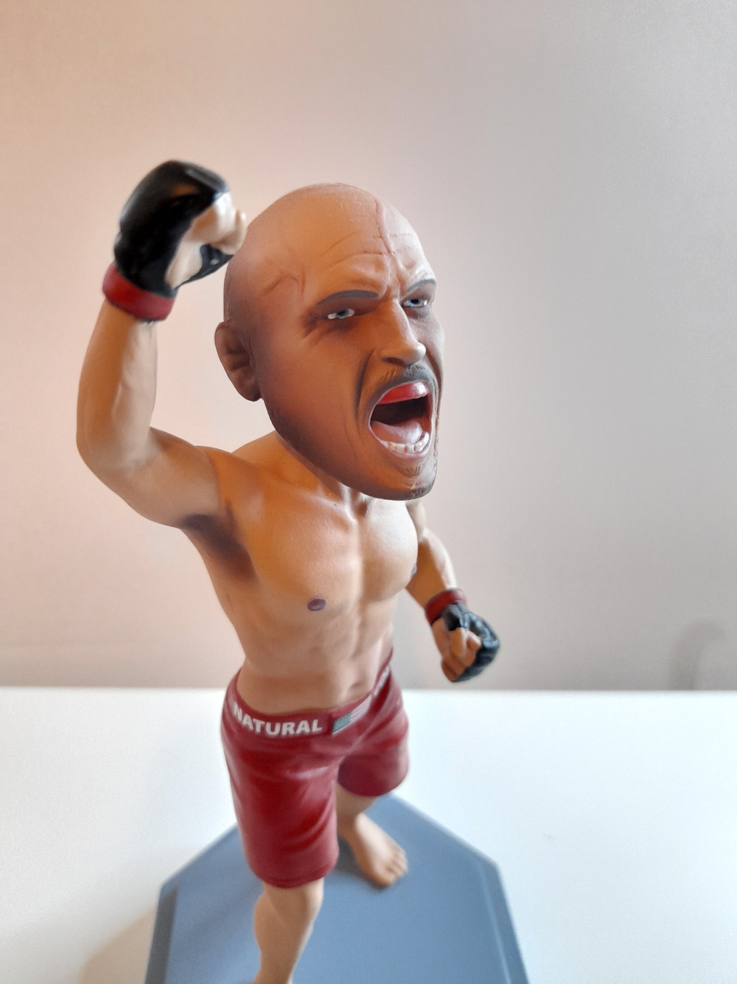 Randy "The Natural" Couture - Boxed Deluxe Hand Painted Bobblehead