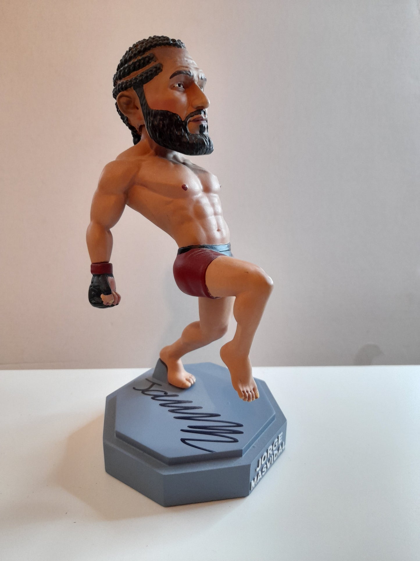 Jorge "Gamebred" Masvidal - Boxed Deluxe Hand Painted Bobblehead [AUTOGRAPHED]