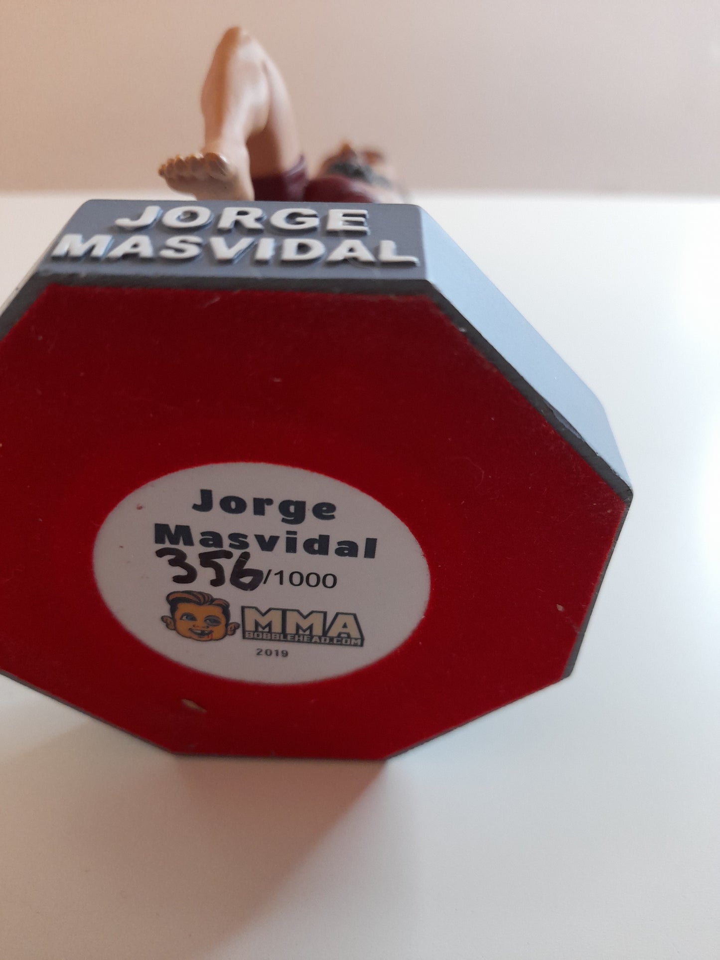 Jorge "Gamebred" Masvidal - Boxed Deluxe Hand Painted Bobblehead [AUTOGRAPHED]