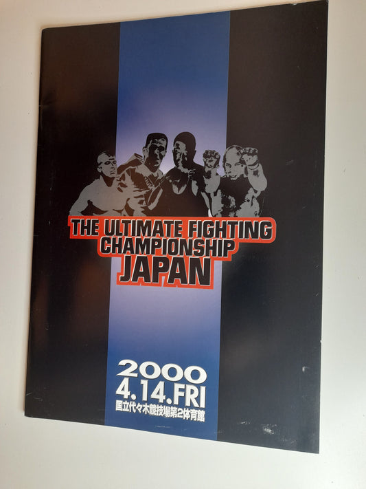 UFC 25 - Ultimate Japan 3 - Ortiz Vs Silva (2000) - Official Event Program