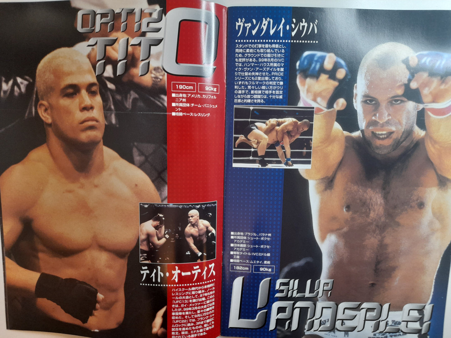 UFC 25 - Ultimate Japan 3 - Ortiz Vs Silva (2000) - Official Event Program