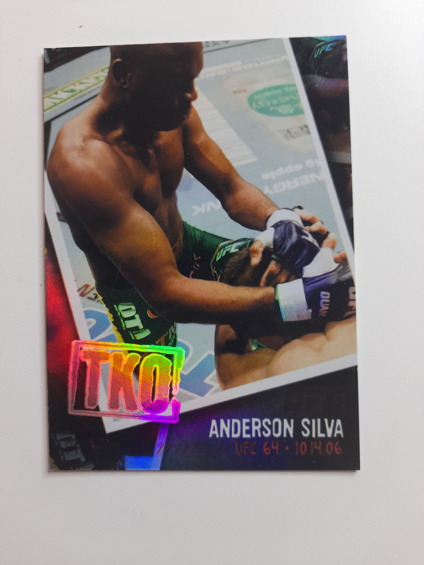 Anderson Silva  #PF-20 - Topps Photo Finish 2009 -  Official Trading Card