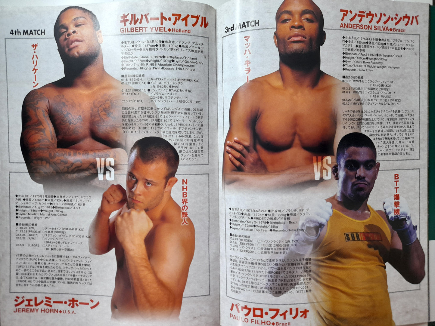 Pride Fighting Championship 21 - Demolition (2002) - Fedor Debut - Official Event Program