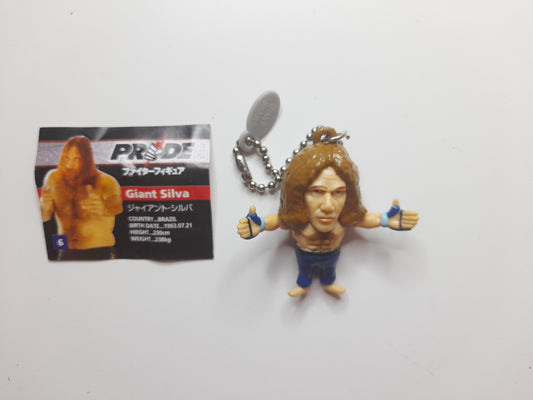 Giant Silva - Official Pride Fc Keychain (With Info Sheet)