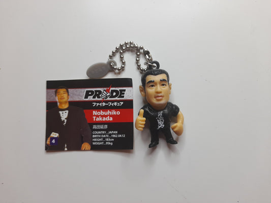 Nobuhiko Takada - Official Pride Fc Keychain (With Info Sheet)