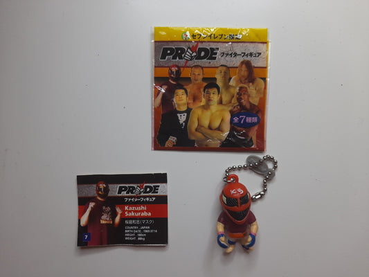 Kazushi Sakuraba (With Mask) - Official Pride Fc Keychain (Complete)