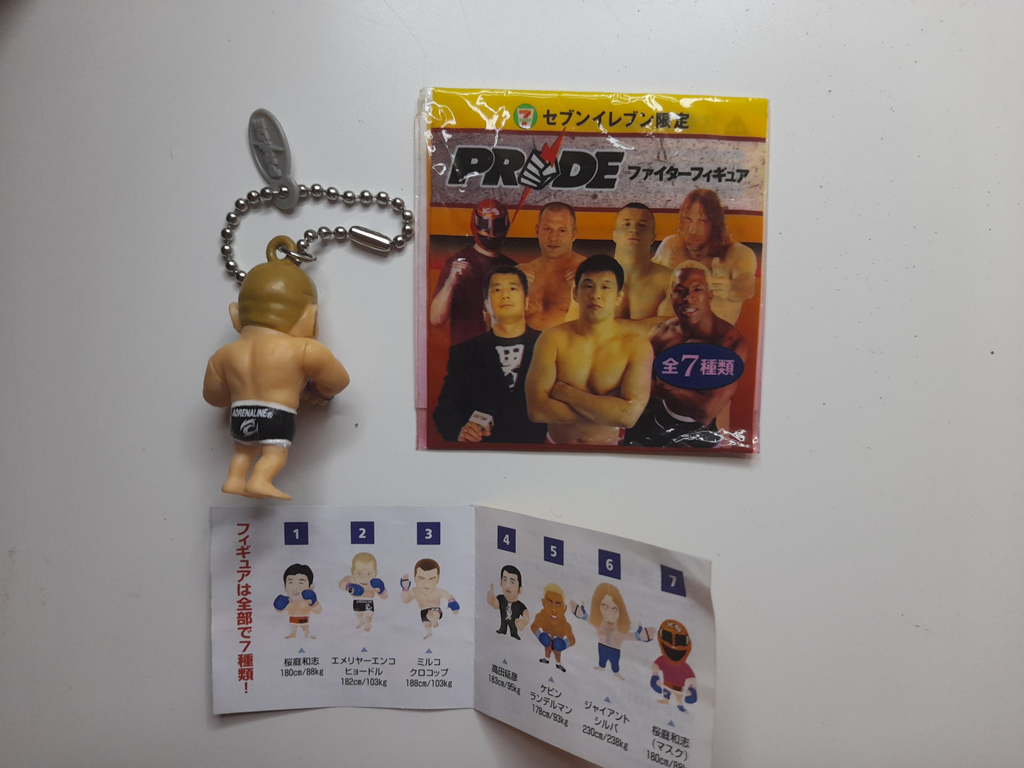 Fedor Emilianenko - Official Pride Fc Keychain (complete)