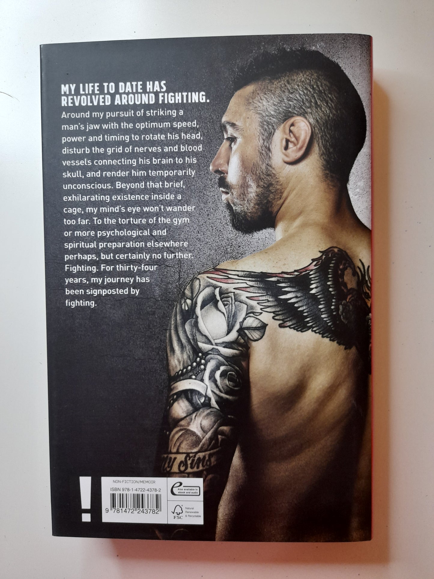 Dan Hardy - Part Reptile UFC, MMA and Me (2017) - Hardcover Book [AUTOGRAPHED]