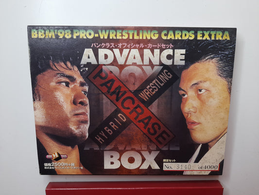 Pancrase Complete Base Set - Limited Edition Advance Box - Pancrase 1998 BBM Official Trading Card Set