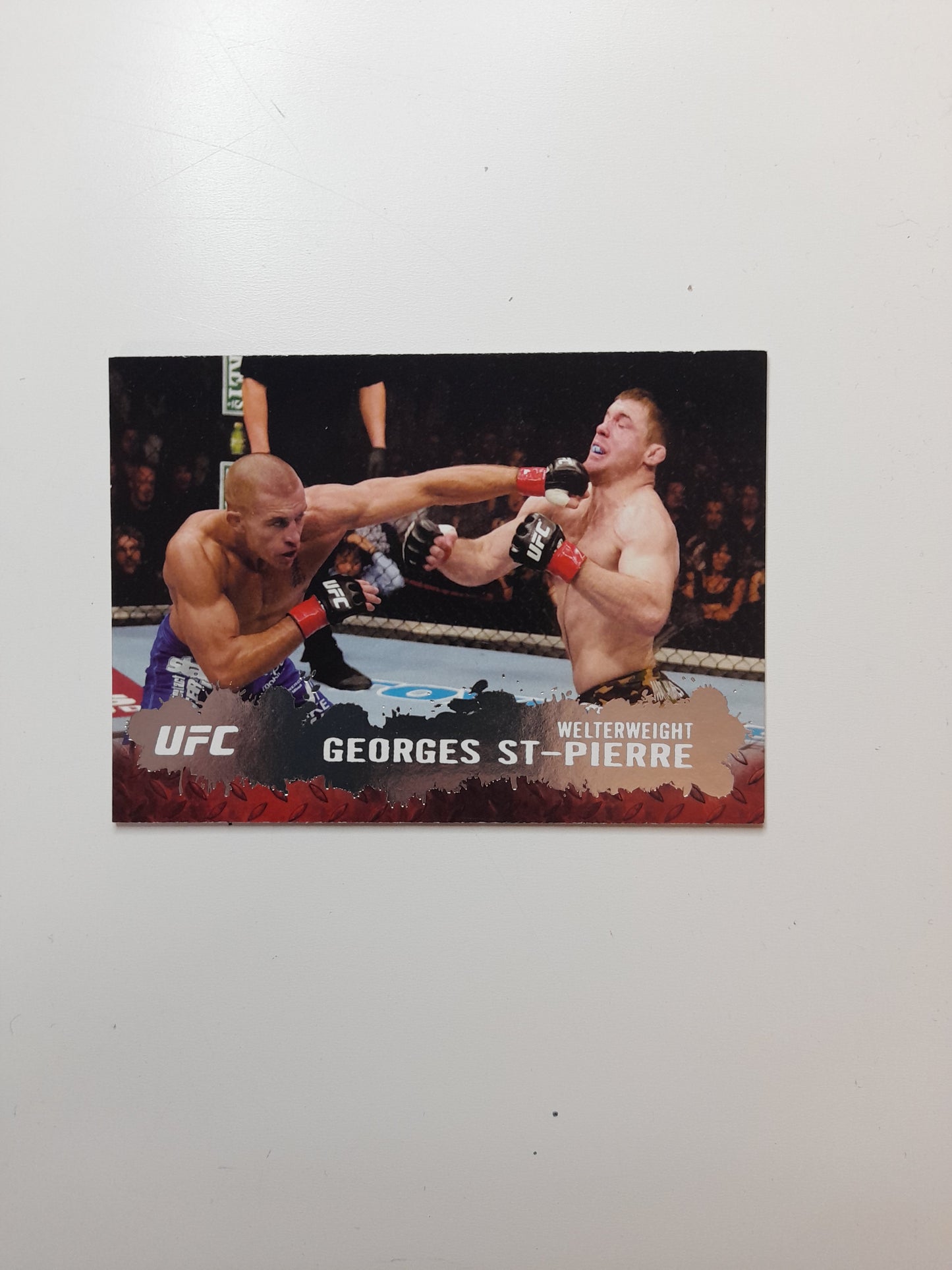 Georges St-Pierre #100 - Topps Round2 (2009) -  Official Trading Card