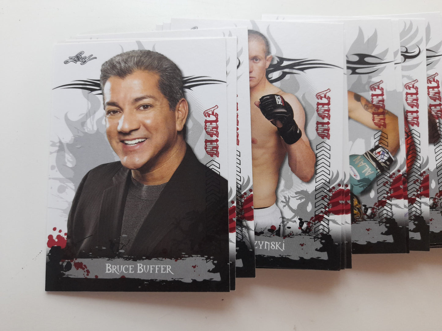 LEAF RAZOR MMA Complete 100x Card Base Set - Official 2010 Leaf MMA Trading Card Set