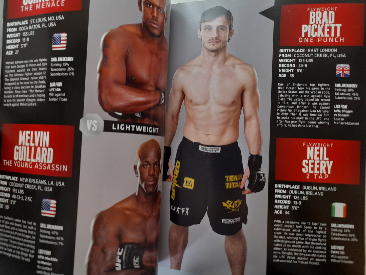 UFC Fight Night 37 - Gustafsson Vs Manuwa (2014) - Official Event Program (UK) [SALE]