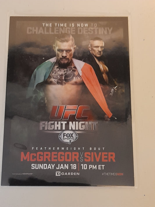 UFC Fight Night 59 - #FPR-UFN59 - Topps Fight Poster Review 2015 -  Official Trading Card