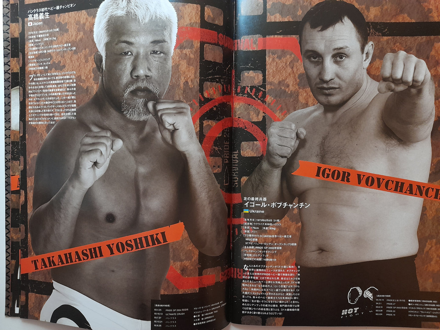 Pride Fighting Championship 29 - Fists of Fire (2005) - Official Event Program