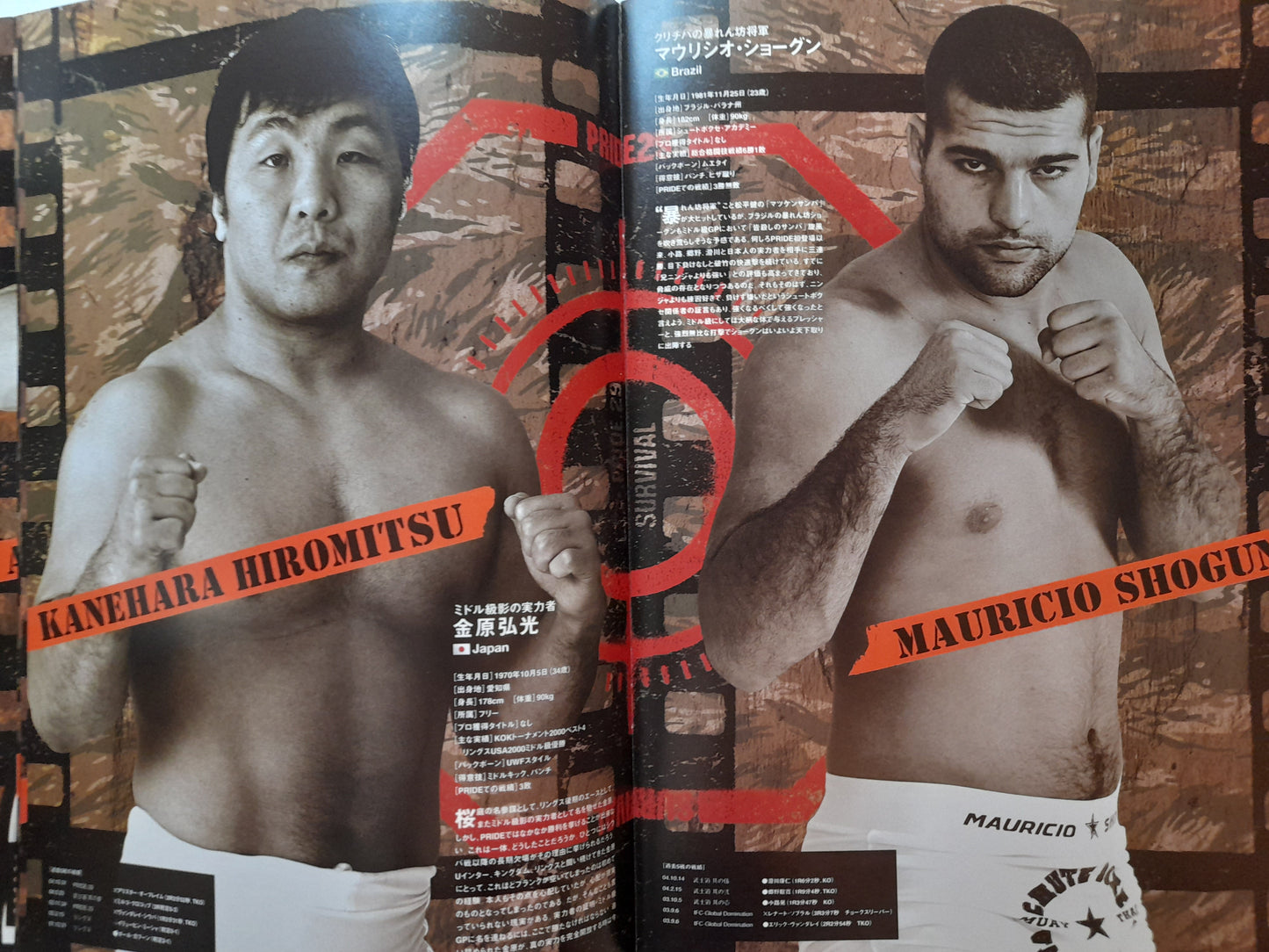 Pride Fighting Championship 29 - Fists of Fire (2005) - Official Event Program