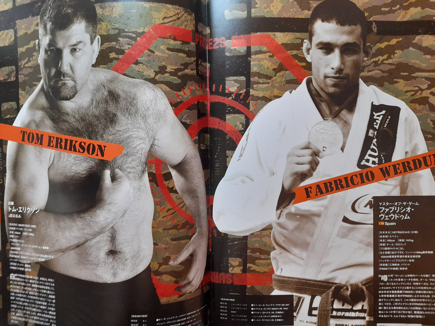 Pride Fighting Championship 29 - Fists of Fire (2005) - Official Event Program