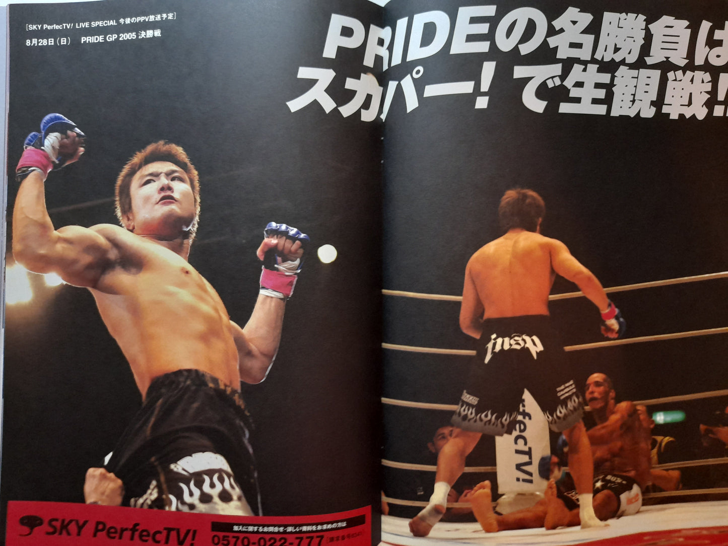 Pride Fighting Championship Bushido 8 (2005) - Official Event Program