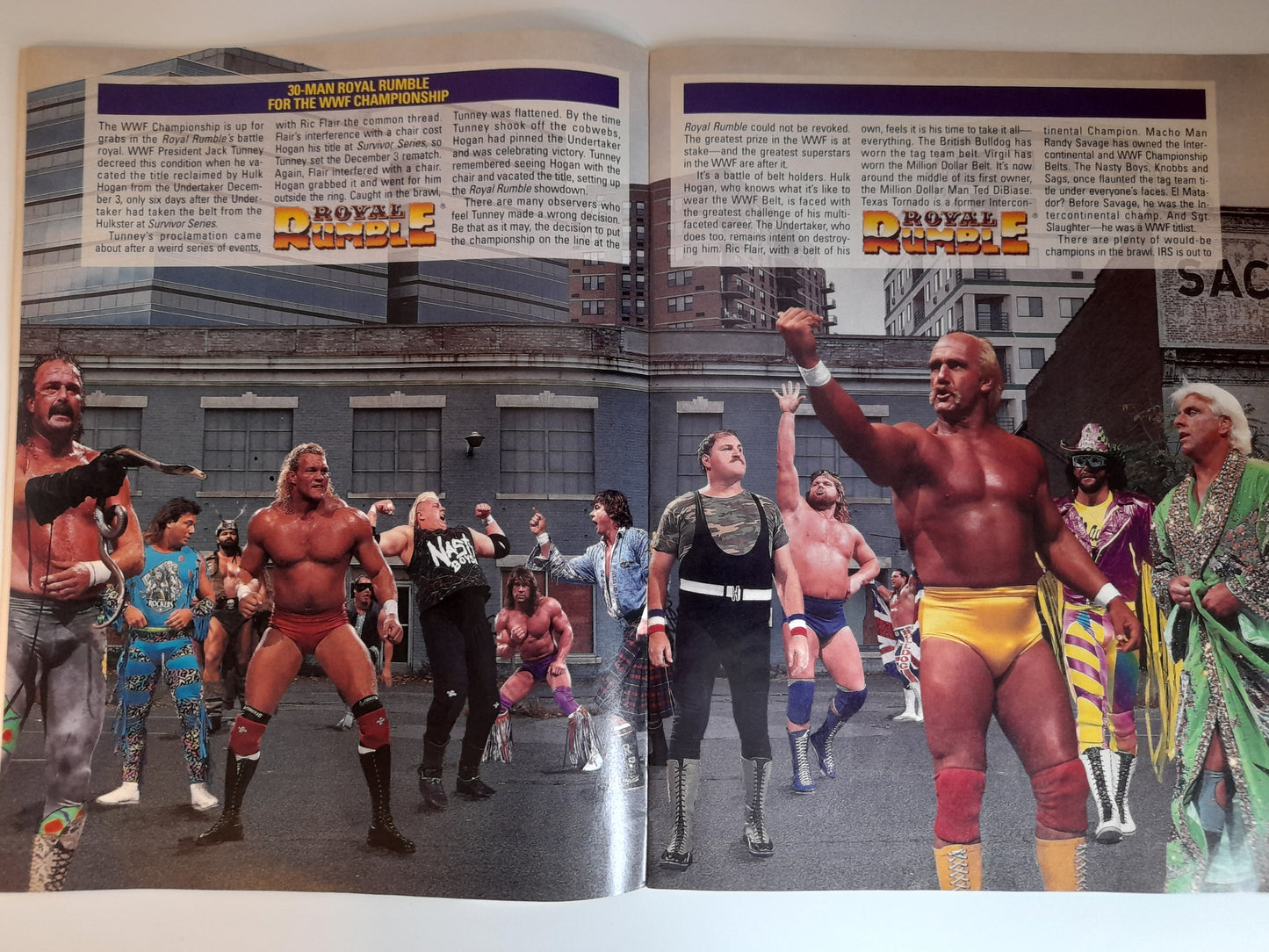 WWF Royal Rumble 1992 - Official Event Program