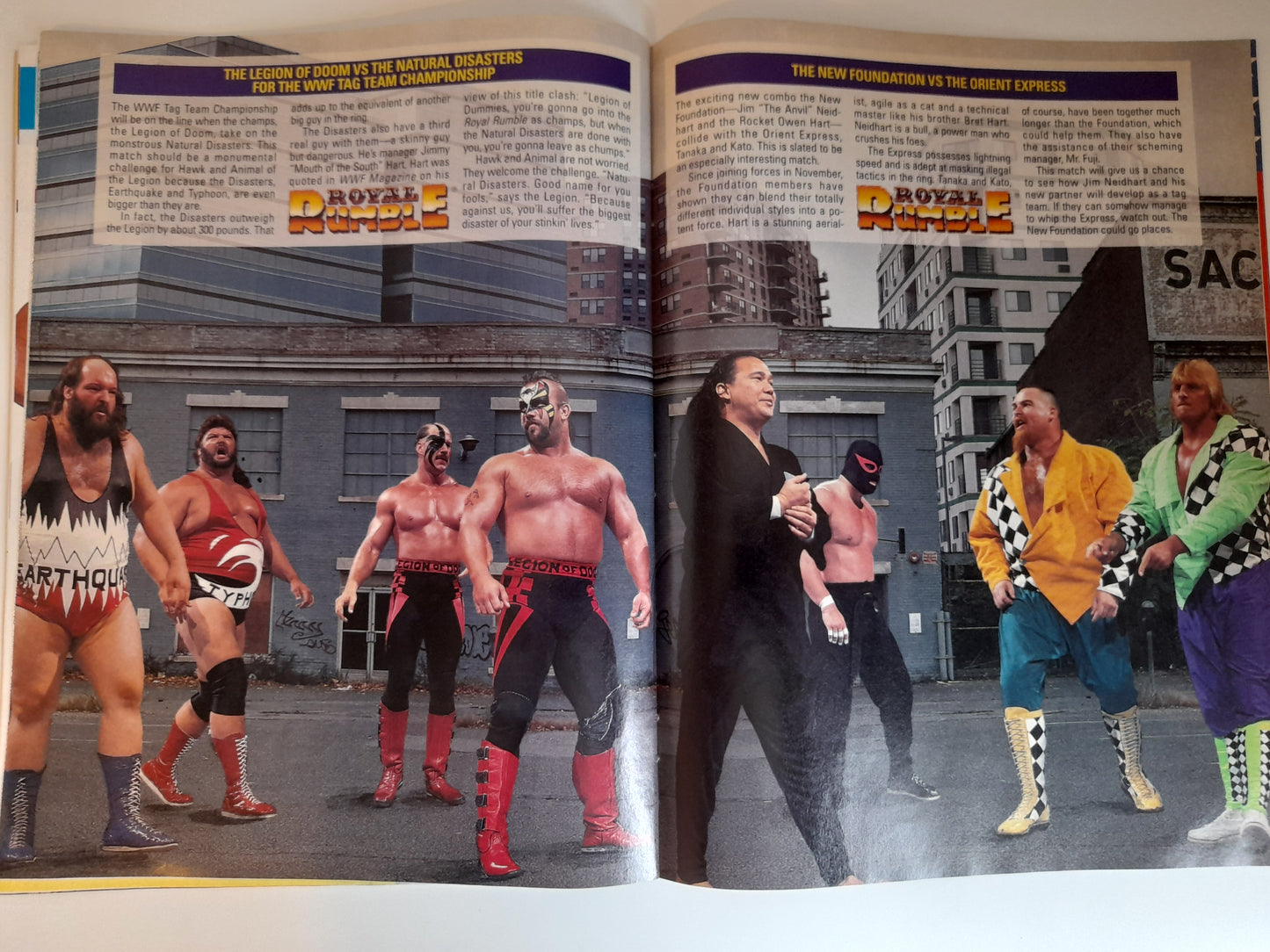 WWF Royal Rumble 1992 - Official Event Program