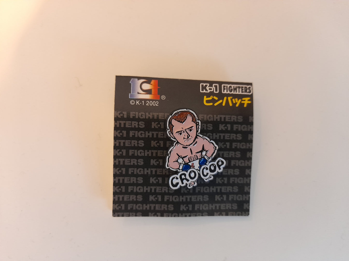 Mirko Crocop Filipovic - K-1 Kickboxing Official Pin Badge (2002)