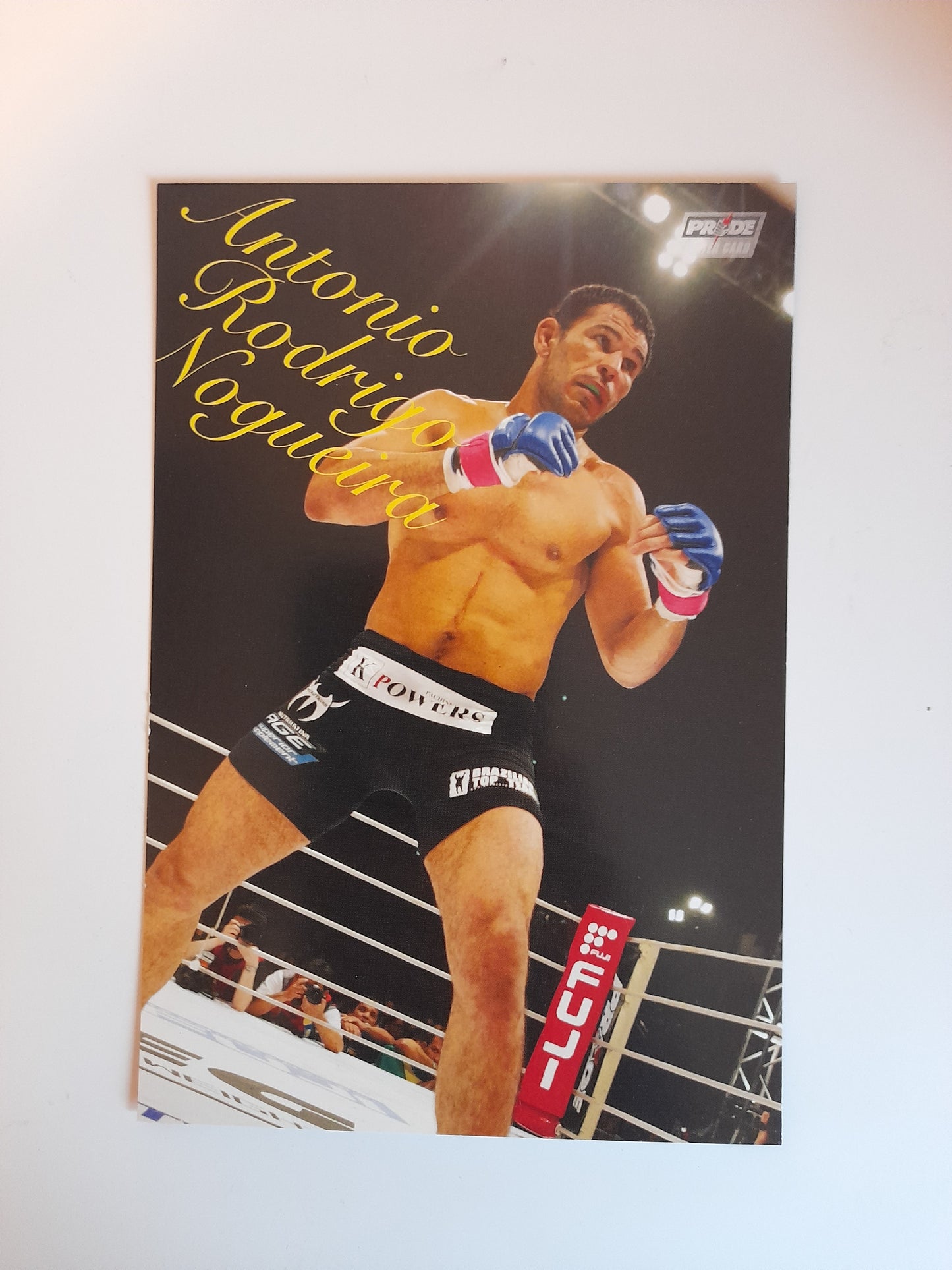 Pride Fighting Championship Shockwave NYE 2004 Postcard - Antonio Rodrigo Nogueira