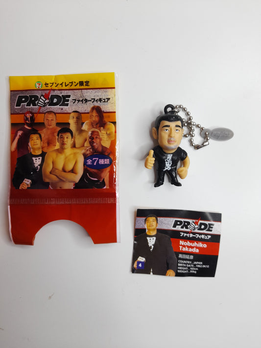 Nobuhiko Takada - Official Pride Fc Keychain (Complete)