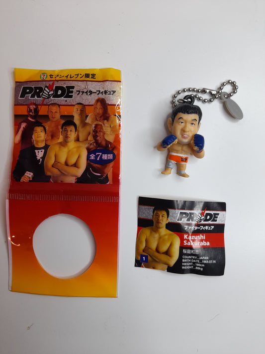 Kazushi Sakuraba (Without Mask) - Official Pride Fc Keychain (Complete)