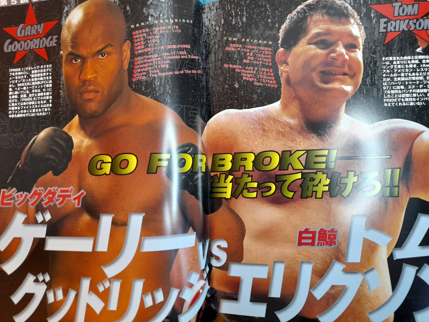 Pride Fighting Championship 8 (1999) - Official Event Program