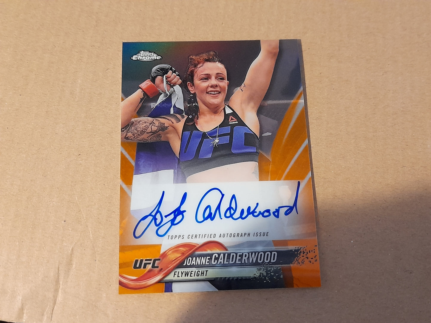 Huge 140+ Card Joanne "Jojo" Calderwood (now Wood) UFC Topps Trading Card Collection 2015-2022