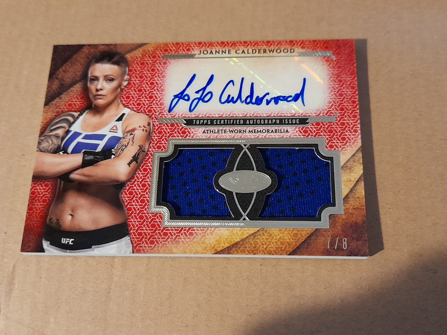 Huge 140+ Card Joanne "Jojo" Calderwood (now Wood) UFC Topps Trading Card Collection 2015-2022