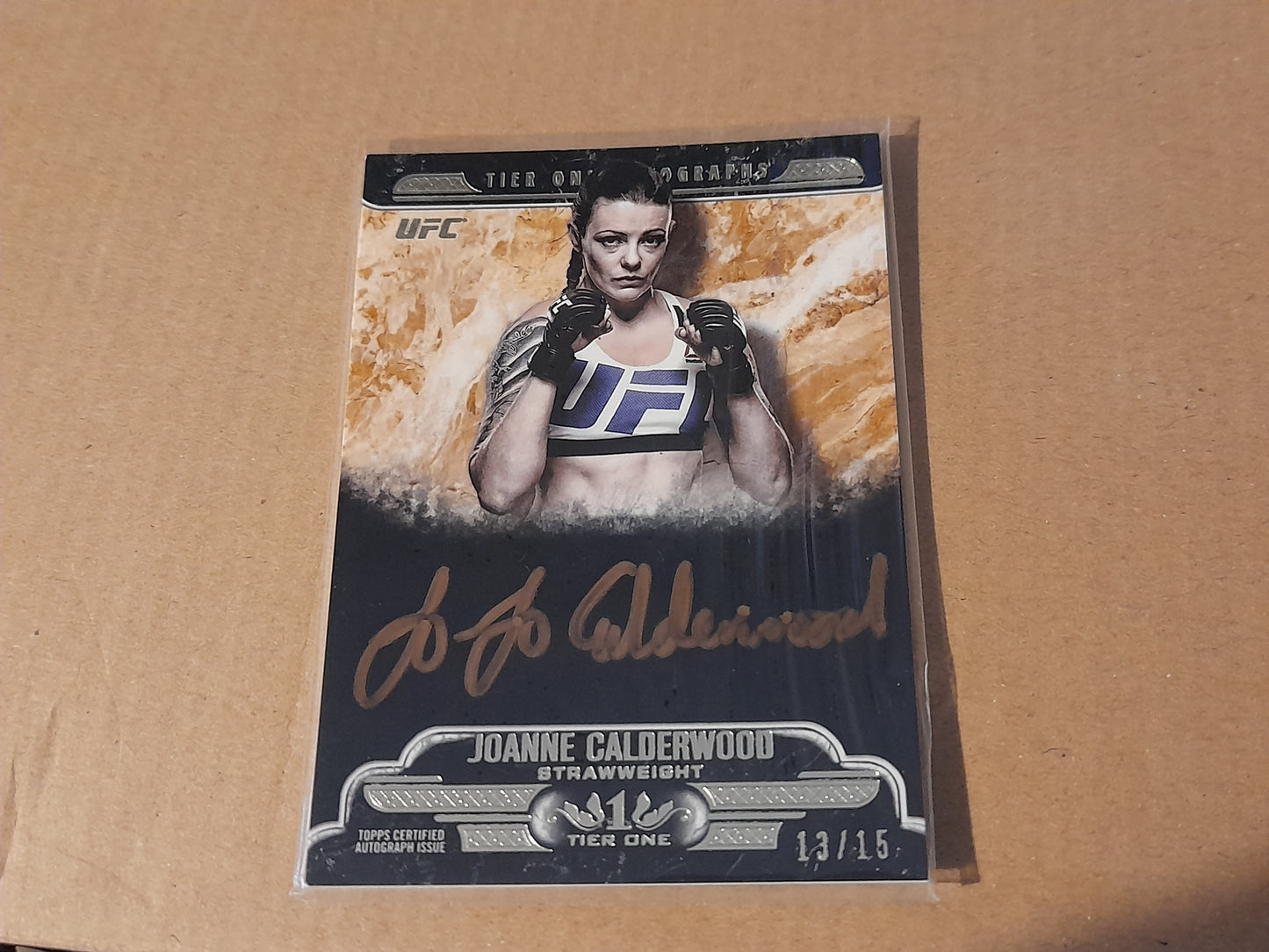 Huge 140+ Card Joanne "Jojo" Calderwood (now Wood) UFC Topps Trading Card Collection 2015-2022