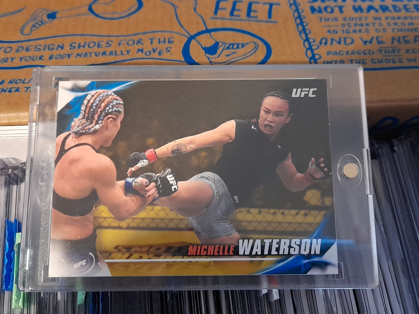 Huge 200+ Card Michelle "Karate Hottie" Waterson UFC Topps Trading Card Collection 2015-2019