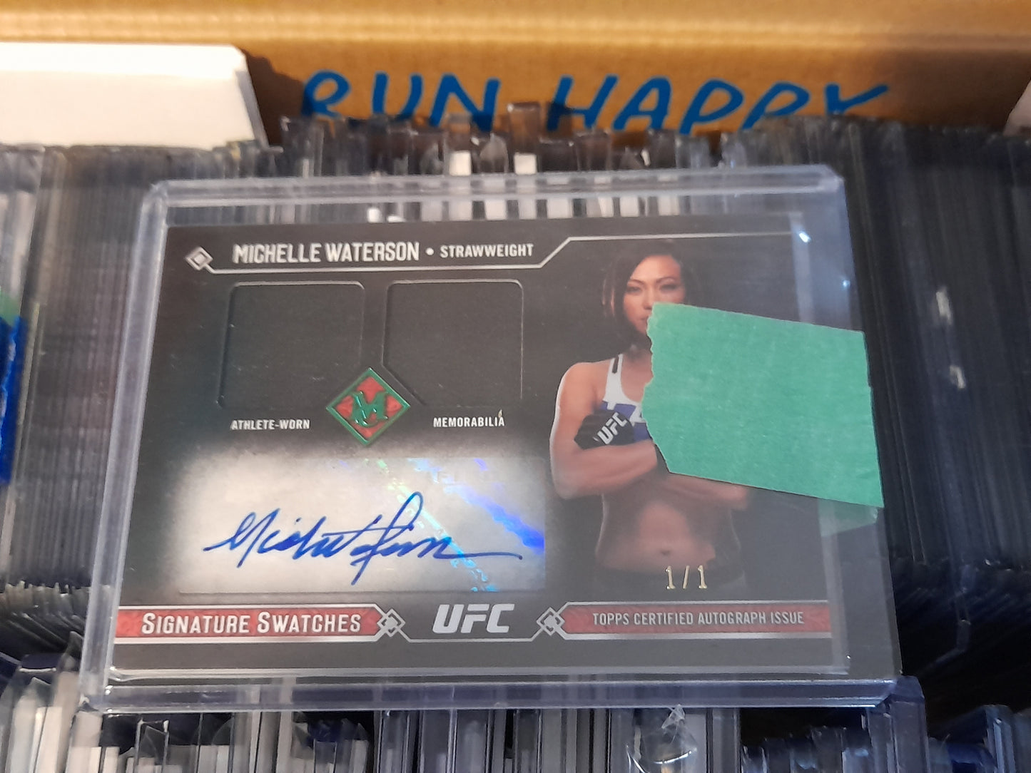 Huge 200+ Card Michelle "Karate Hottie" Waterson UFC Topps Trading Card Collection 2015-2019