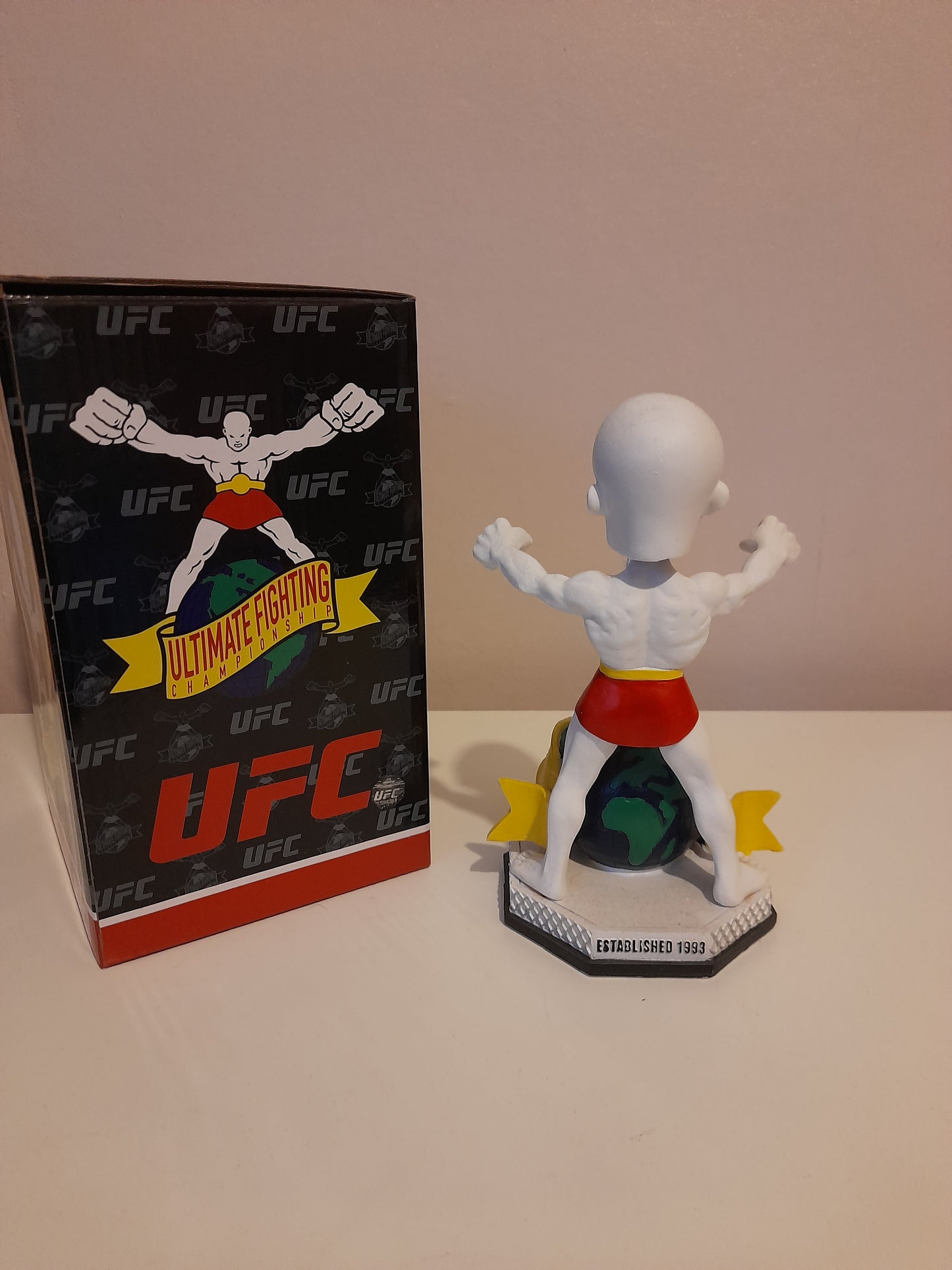 "ULTI-MAN" Old School UFC Mascot - Boxed Official UFC Bobblehead