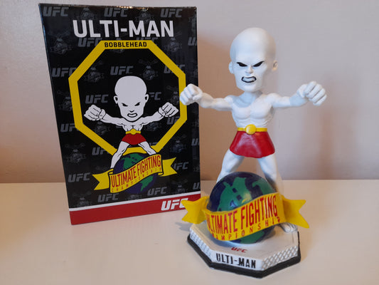 "ULTI-MAN" Old School UFC Mascot - Boxed Official UFC Bobblehead