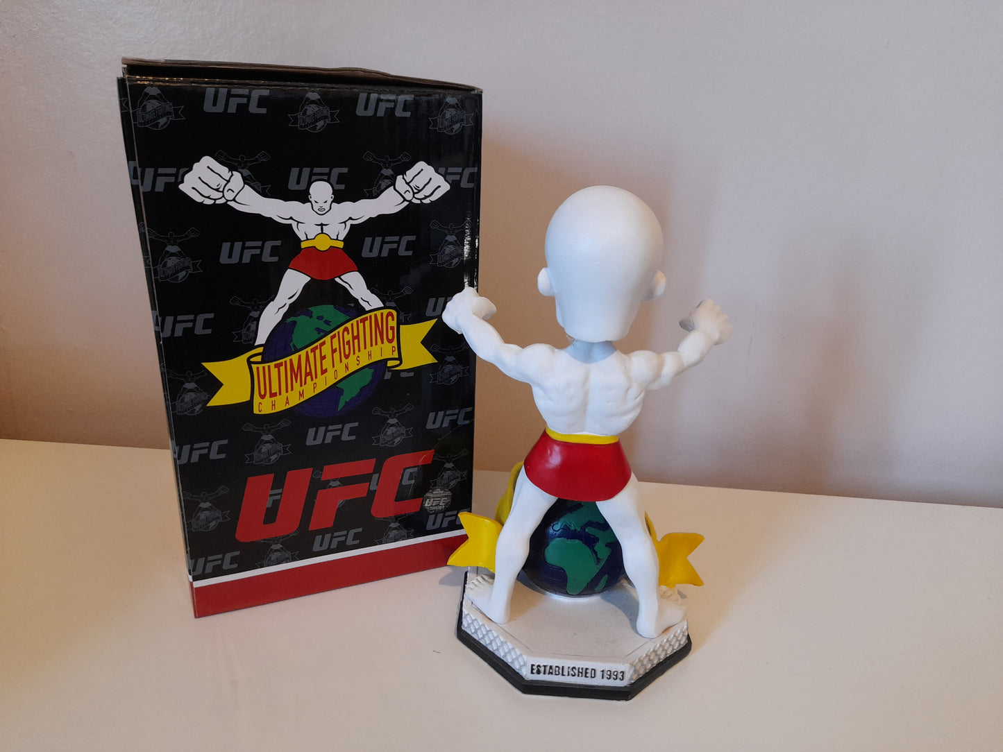 "ULTI-MAN" Old School UFC Mascot - Boxed Official UFC Bobblehead