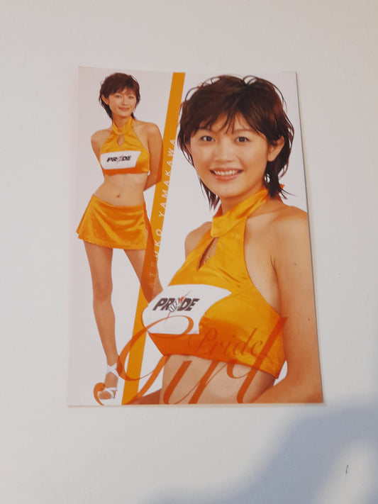 Pride Fighting Championship Shockwave NYE 2004 Postcard - Ring Girl Atsuko Yamakawa