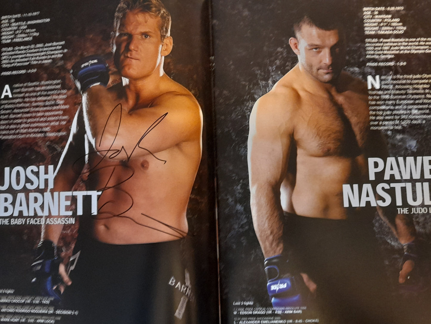 Pride Fighting Championship 32 - The Real Deal - Fedor Vs Coleman (2006) - Official Event Program [3x AUTOGRAPHED]